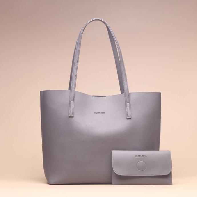Silvertote Tas Tote Wanita Jenner Totebag Grey
