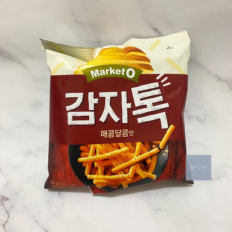 Market O Potato Tok / Snack Kentang Korea rasa Pedas Manis