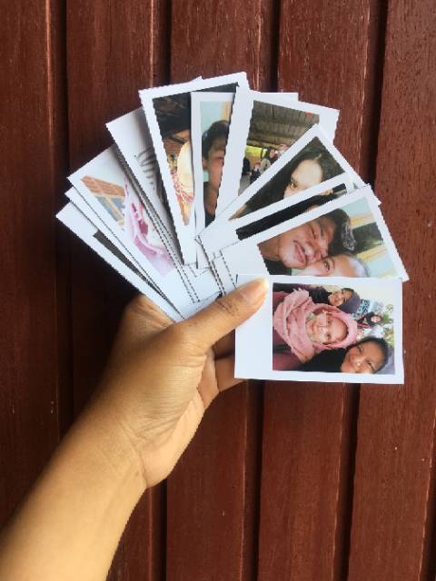 CETAK FOTO ALA POLAROID 2R ISI 100 (TANPA PO)