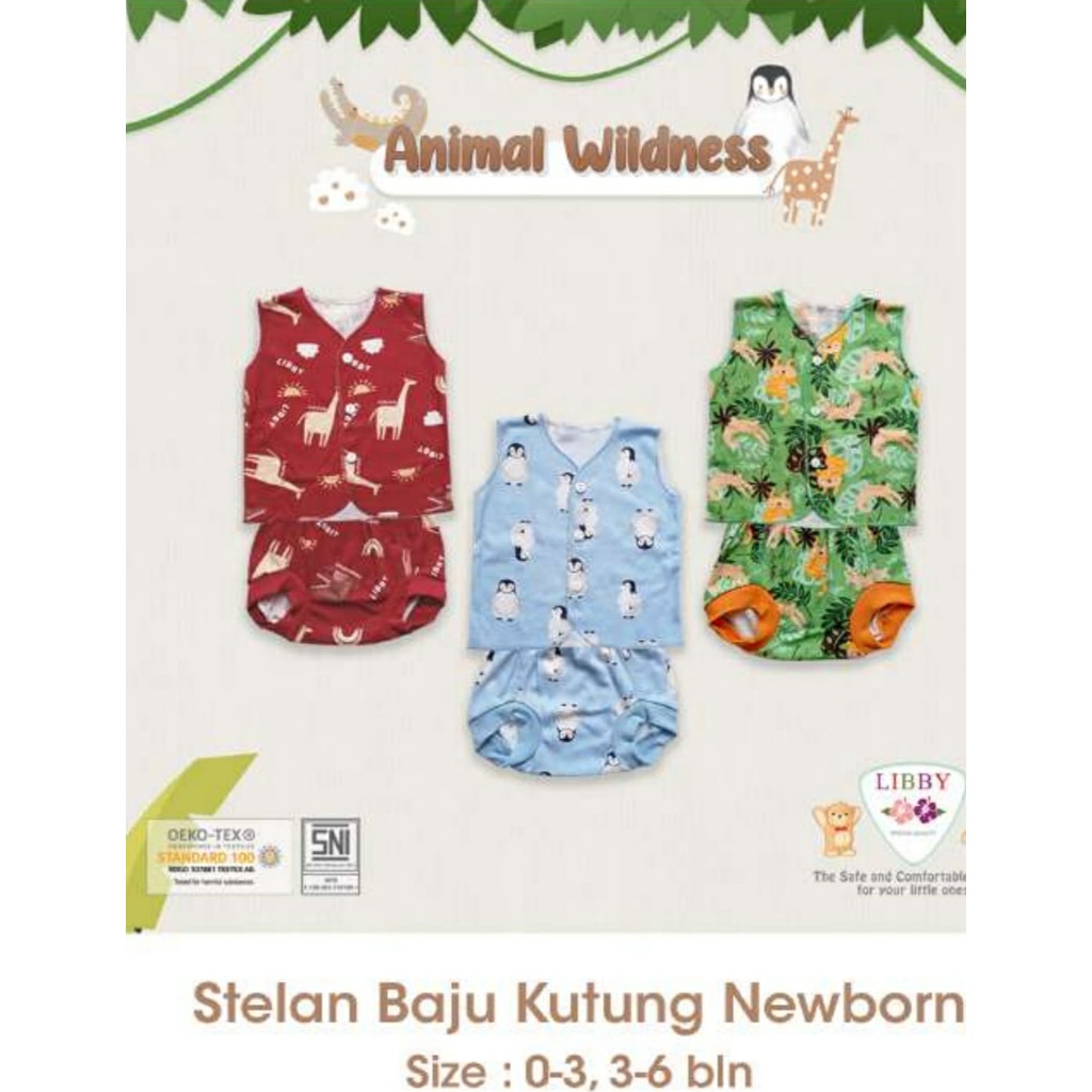 Libby Piyama Newborn (3 Set)