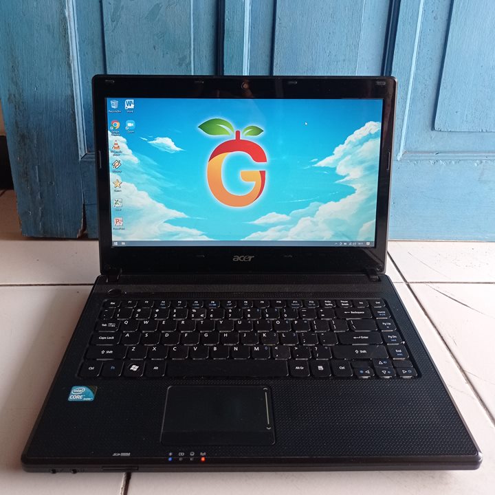 Acer 4738 Hitam Intel Core i3 RAM 4GB SSD 128GB Windows 10 Laptop Second