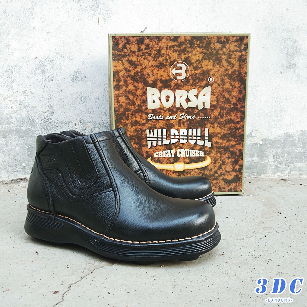 SEPATU BORSA COBRA 01 - ORIGINAL LEATHER BOOTS