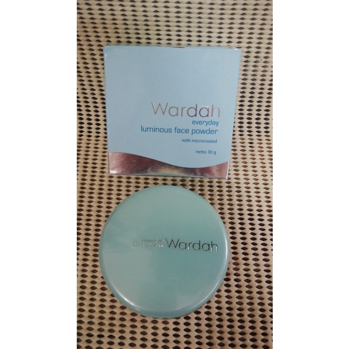 COD BEDAK TABUR WARDAH LUMINOUS FACE POWDER - Natural