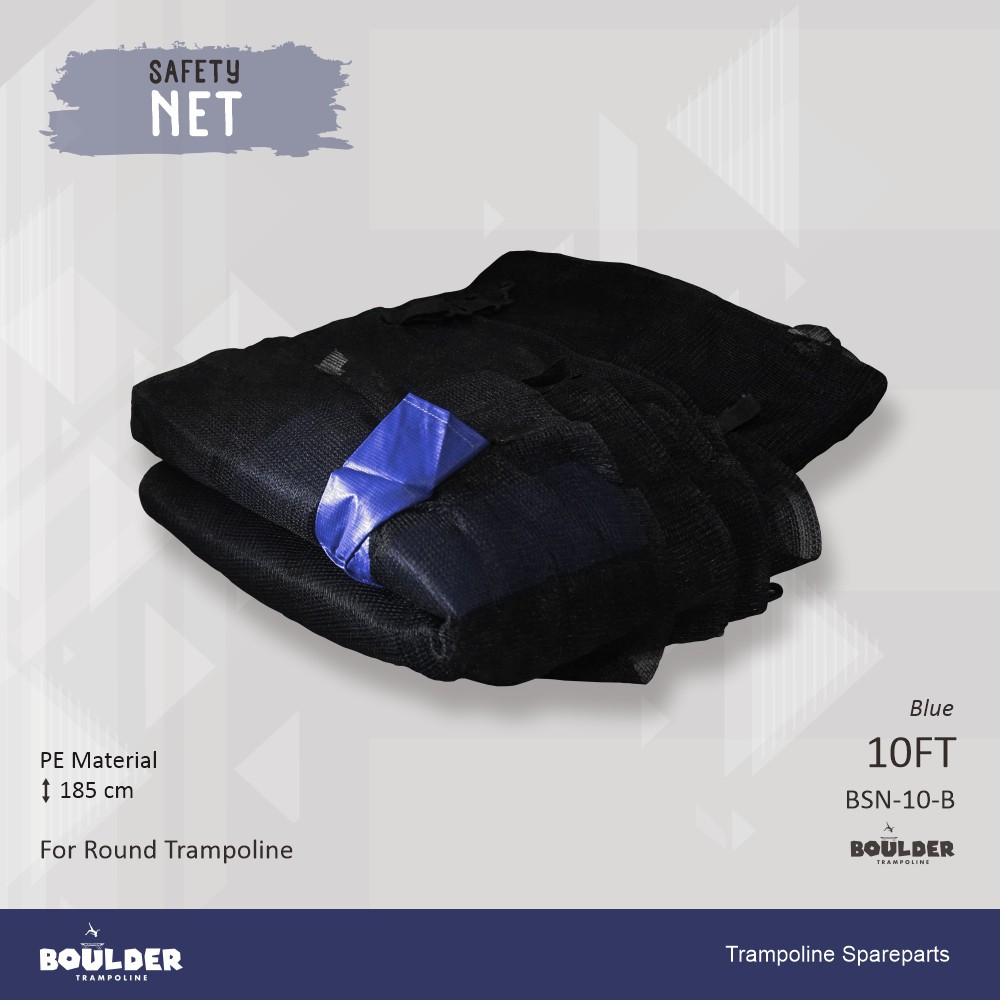 SAFETY NET 10FT JARING PENGAMAN TRAMPOLIN BULAT BOULDER