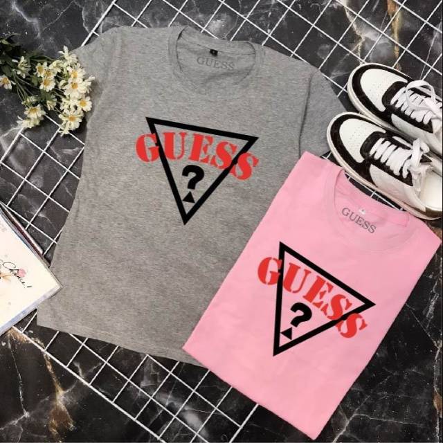 KAOS WANITA // KAOS TERLARIS // GUESS