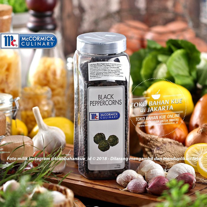 

Spesial Promo - Rempahku - Mc Cormick Culinary Black Pepper Corn 510Gr Mccormick Lada