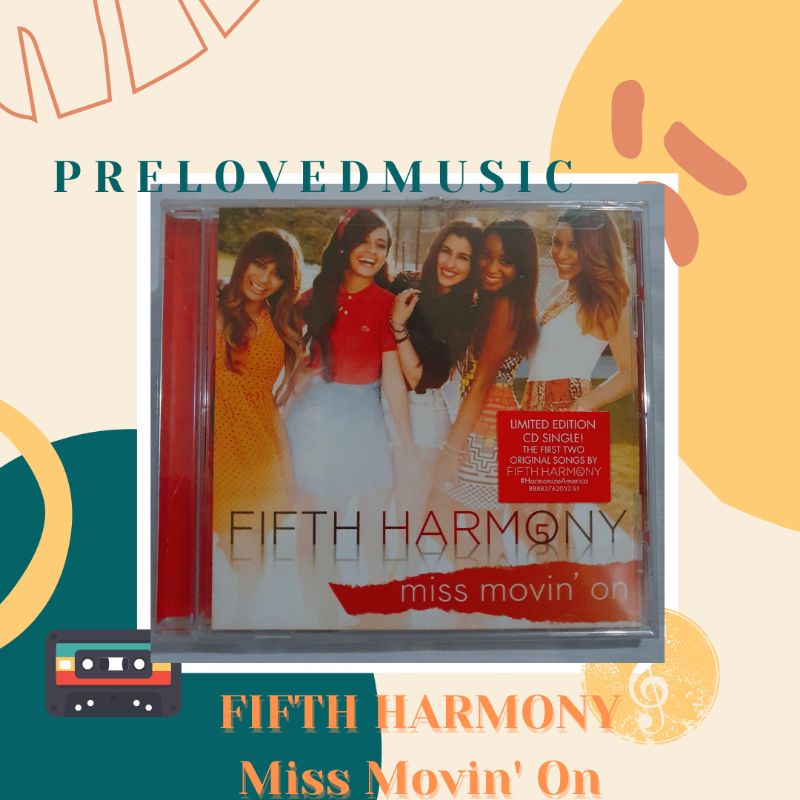 (SEGEL NEW) Fifth Harmony Miss Movin On Single CD Limited Edition