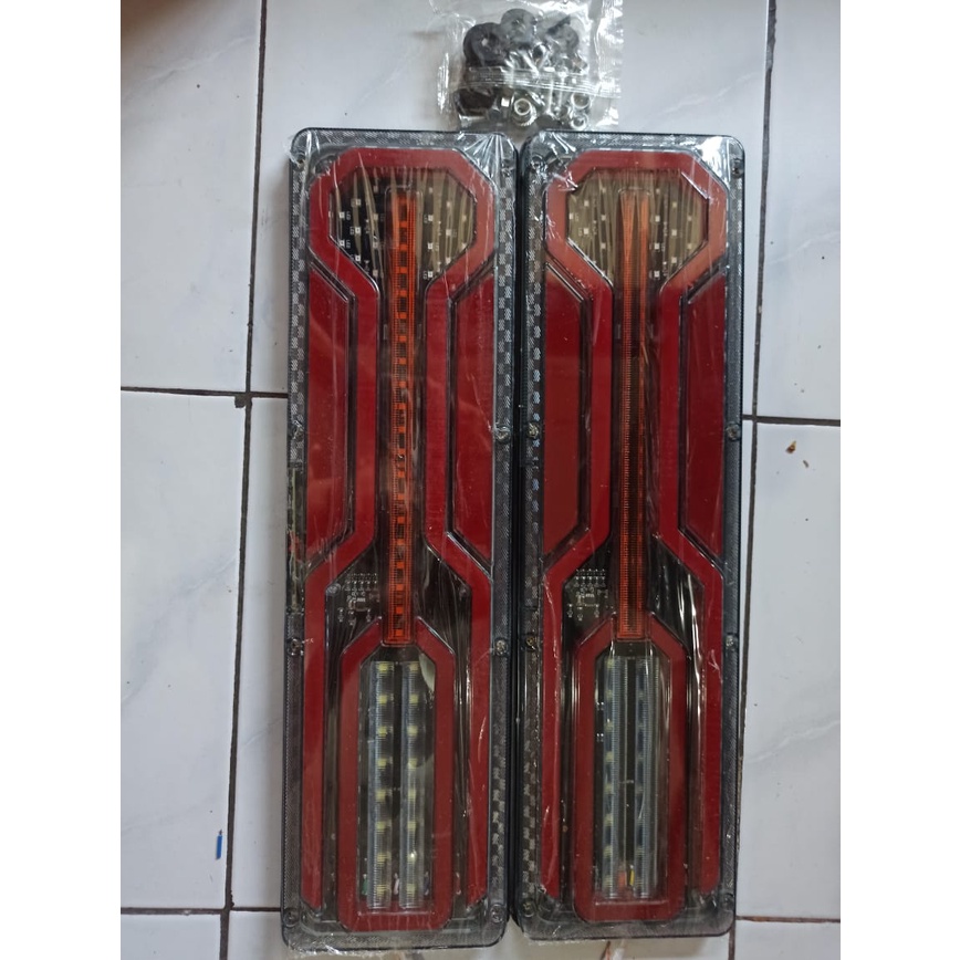 Stoplamp truk 24V model Obeng stop lamp panjang 47cm