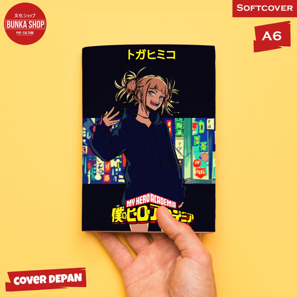 

Pocket Note Boku no Hero Academia Himiko Toga Softcover A6 Buku Tulis Catatan Murah