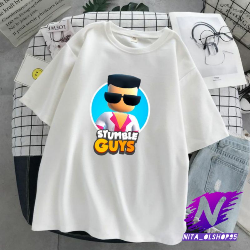 KAOS STUMBLE GUYS ANAk baju kaos anak stumble