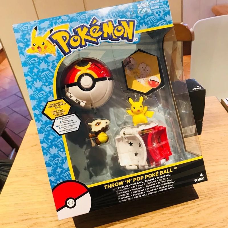 【New！！】Pokemon Clip N Go Carry Throw Pop Belt Pokeball Battle Figure Toys Trainer Game