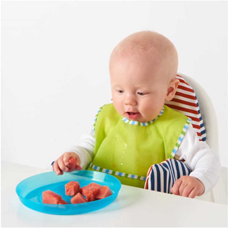 IKEA Kalas - Piring plastik, aneka warna set isi 6