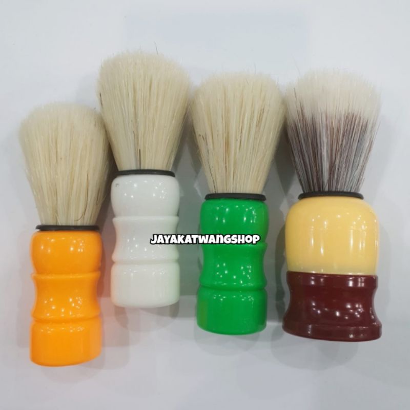 KUAS BARBER SHAVING BRUSH KAYU | Kuas Cukur Jenggot