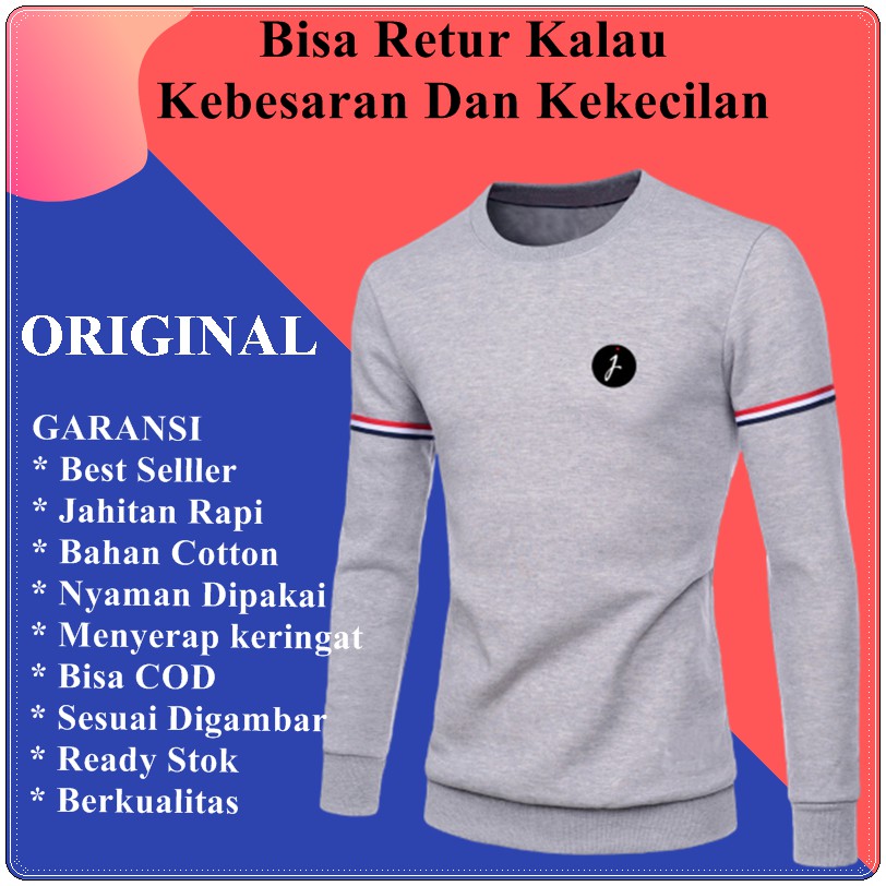Sweater Sweter Suiter Switer Pria Cowok  Distro Keren Terbaru 2023 Original Jigger Bandung 2023 Bisa