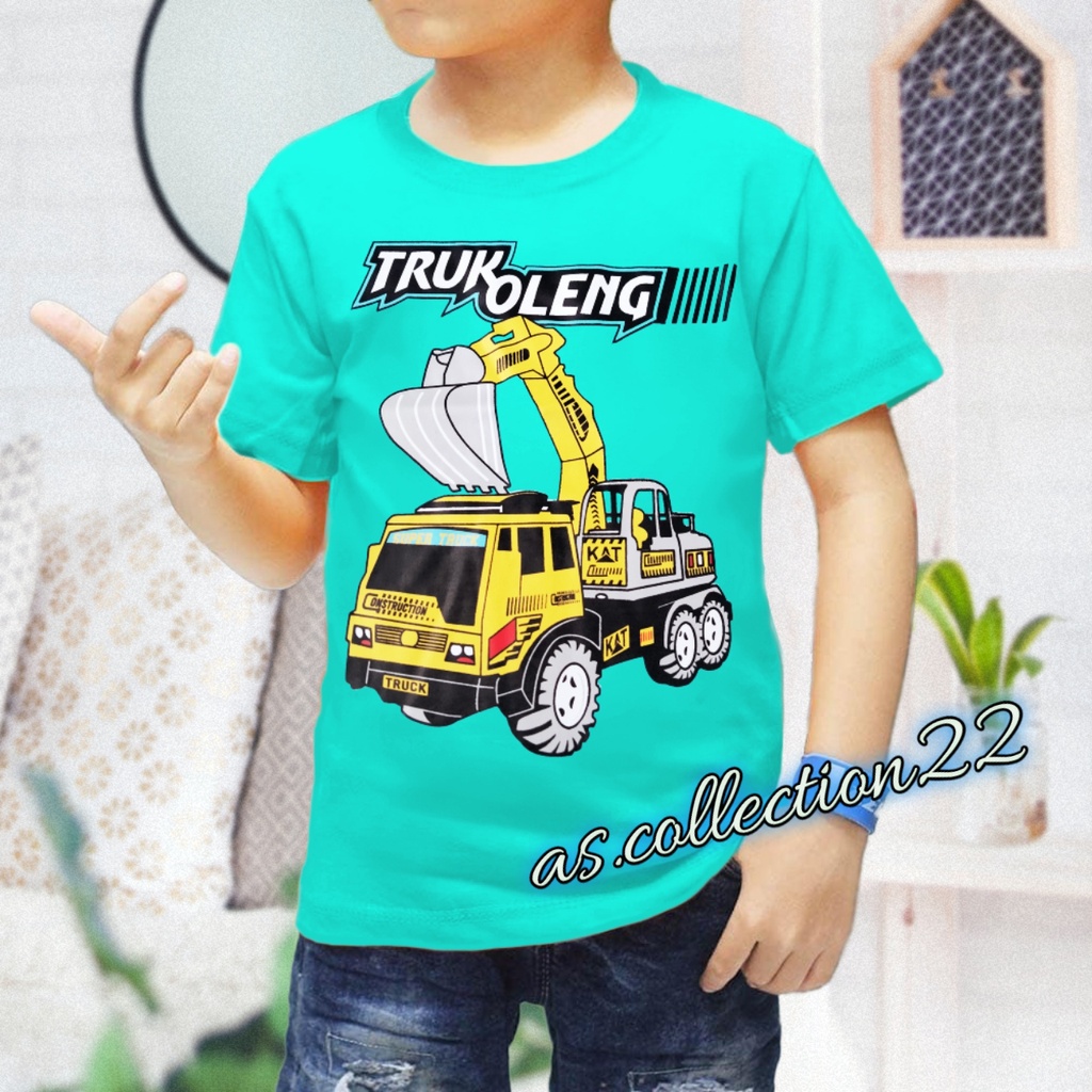 KAOS Anak Laki TRUK OLENG#USIA 1-12 TAHUN