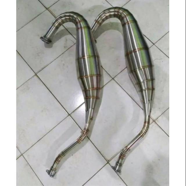 Perut knalpot Ninja R RR SS cobra Leher L