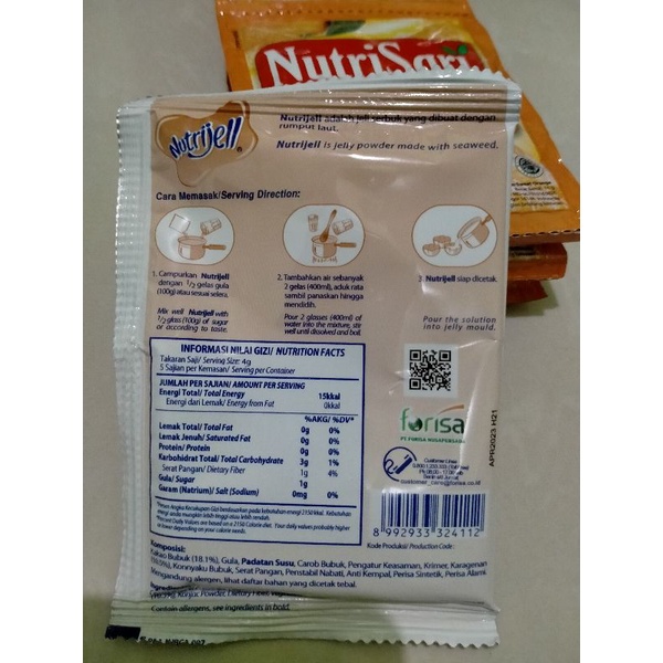 Nutrijell Coklat per pcs.