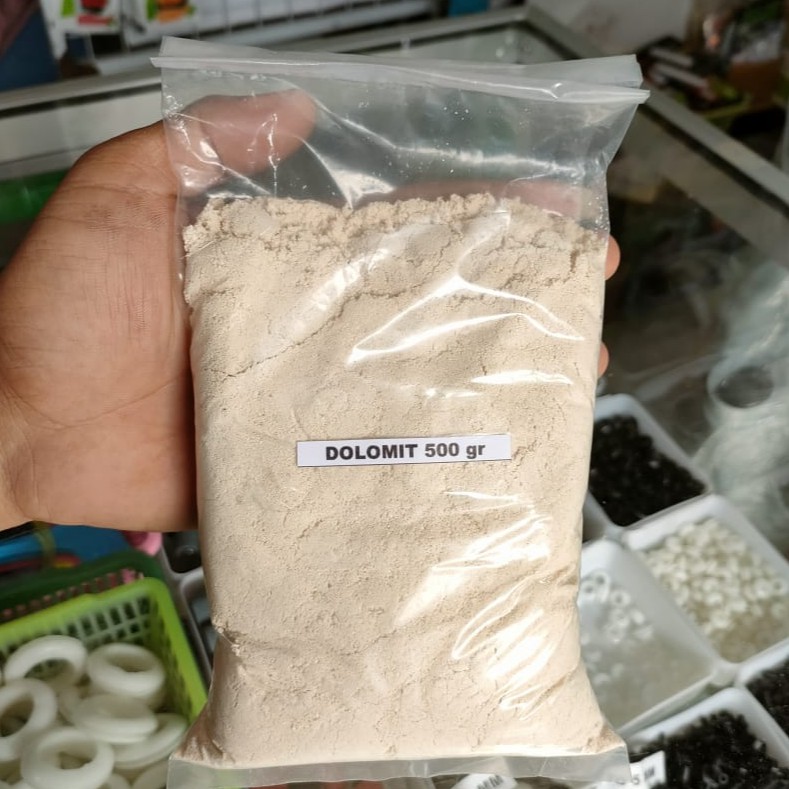 dolomit 500 gram - PH tanah - penetral PH tanah