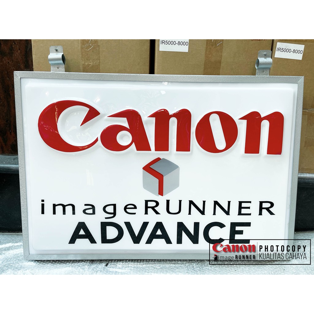 Neon Box Mesin Fotokopi Canon Image Runner Advance 62cm x 92cm