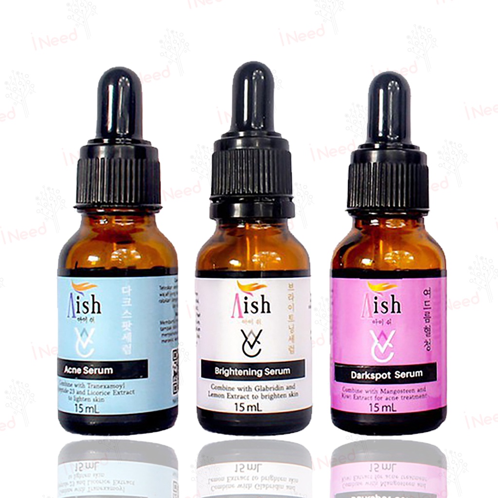 (INEED) AISH Serum Brightening | Acne | Darkspot Serum Korea 100% Original BPOM