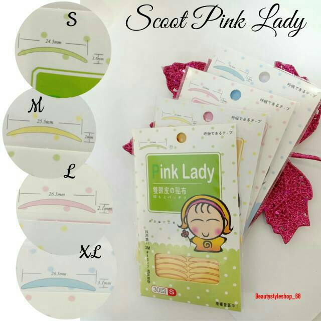 Eyelid Tape Pink Lady