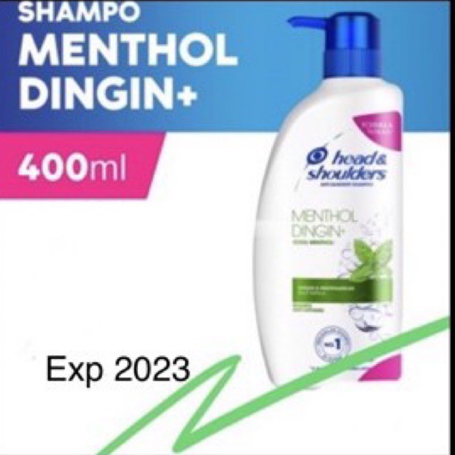 Head &amp; Shoulders Shampo Cool Menthol Anti-Dandruff 400ml