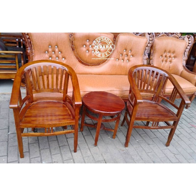 Kursi teras betawi amerika / Kursi teras jati / Kursi teras betawi / Kursi teras jati jepara