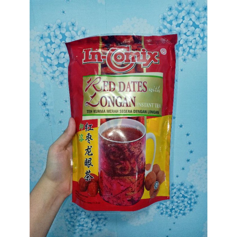 

IN COMIX RED DATES WITH LONGAN INSTANT TEA 18 SACHET