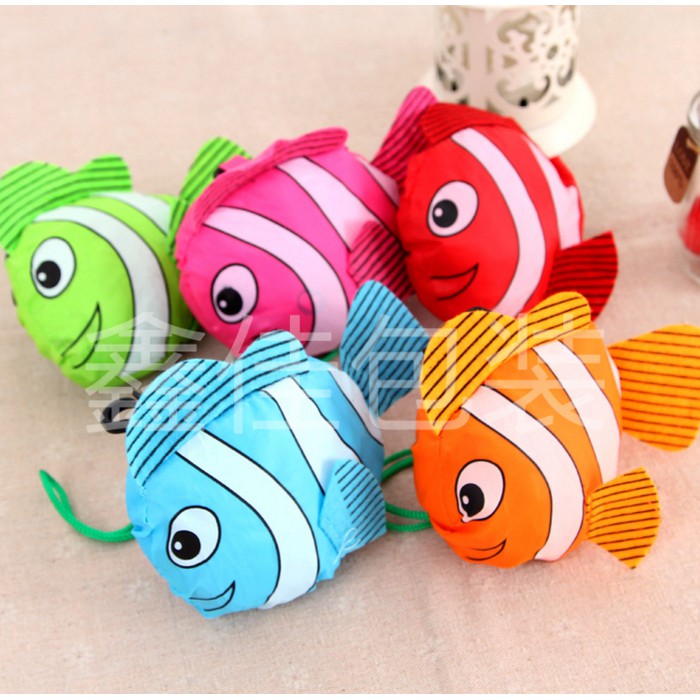 Dijual Tas shopping bag NEMO FISH IKAN lipat bs besar