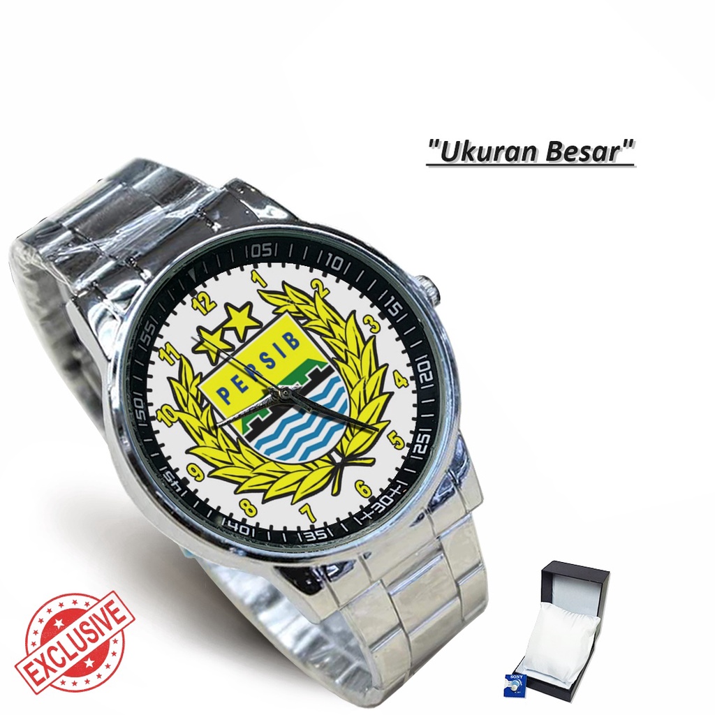 Jam Tangan Rantai Couple PERSIB BANDUNG - 03 (Awesome)