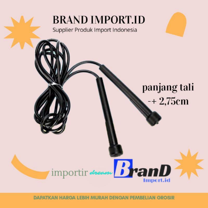 (MAINANKYU) Skipping Pvc Jump Rope Lompat Tali