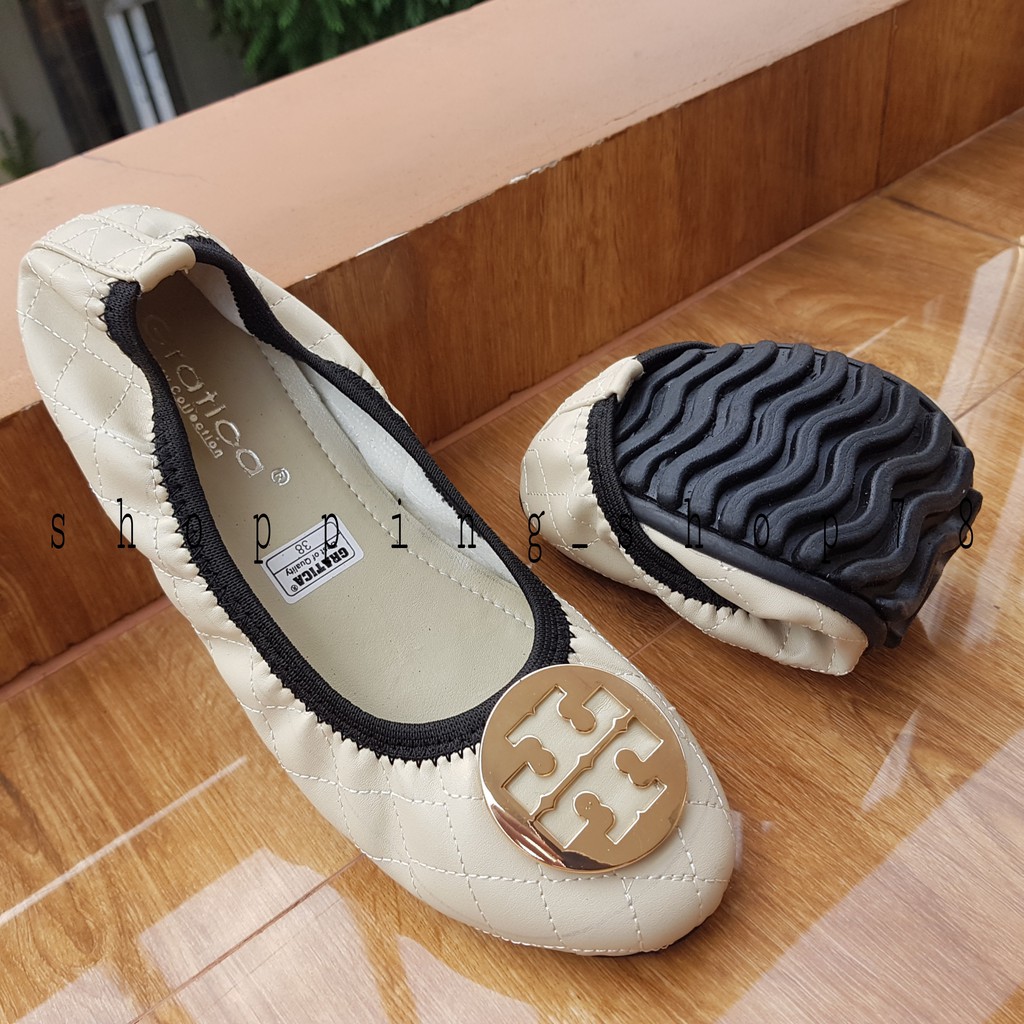 Sepatu Wanita Flat Shoes Minnie Travel Balet Gratica DR 38