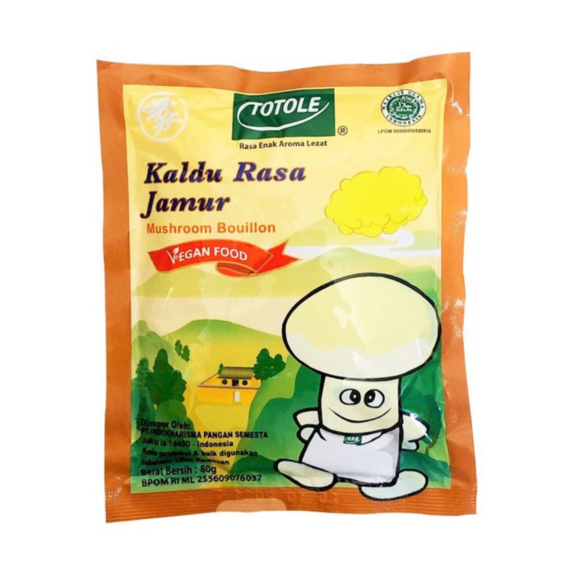 

80 GRAM - totole kaldu jamur 80 gram