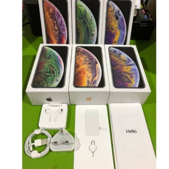 Dus Box Iphone XS DAN XS MAX Fullset Free Imei