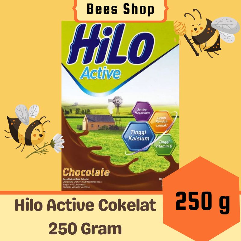 

Hilo Active Rasa Chocolate 250 gram