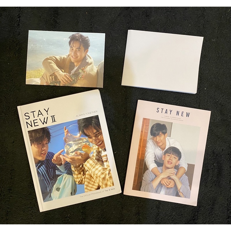 staynew 1 & 2 photobook taynew I II stay new