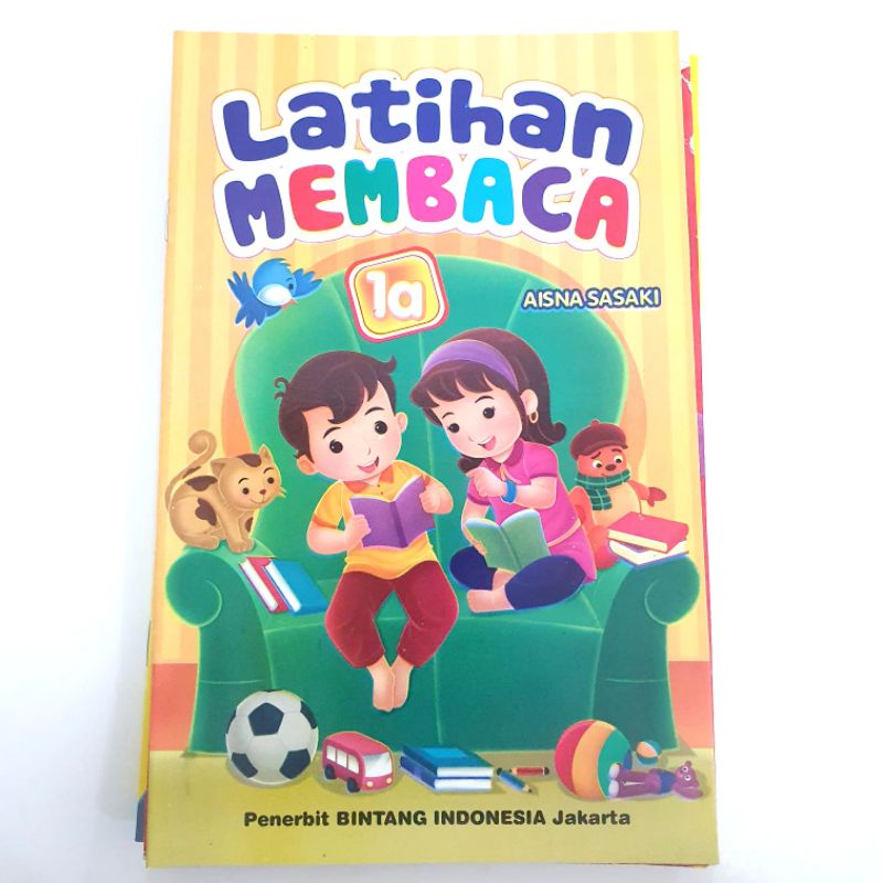 Buku Tk Latihan Membaca 1A/1B (per jilid/paket)