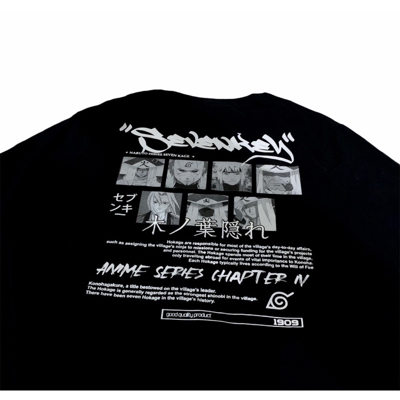 Kaos Naruto Seven Kage Original Sevenkey