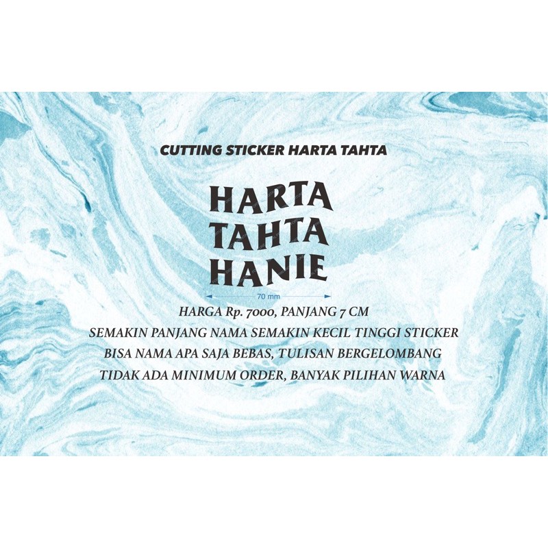 

Cutting Sticker Nama Harta Tahta, Nama ukuran besar HOLOGRAM, GOLD DAN WARNA LAIN CUSTOM dan MURAH