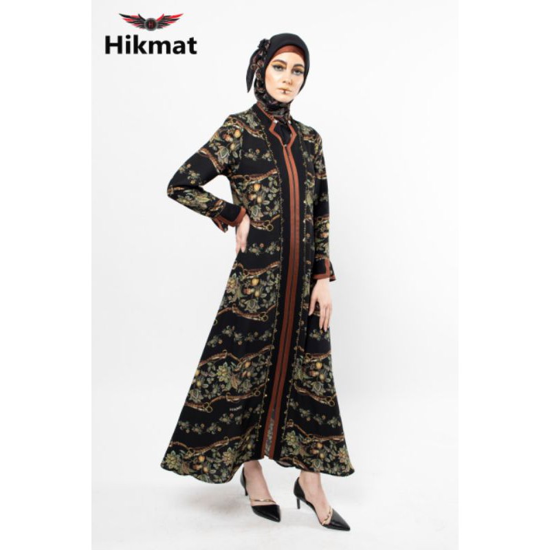 BEST SELLER ABAYA HIKMAT FASHION ORIGINAL A5333