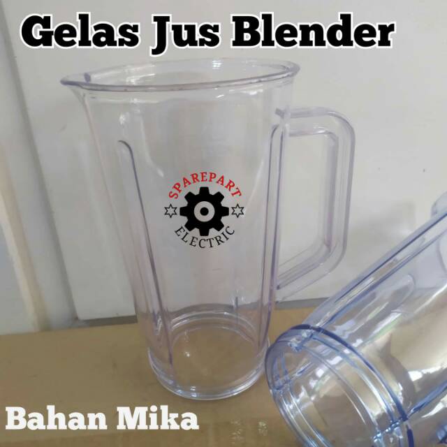 GELAS JUS UNTUK BLENDER MIYAKO NATIONAL UNIVERSAL GELAS MIKA