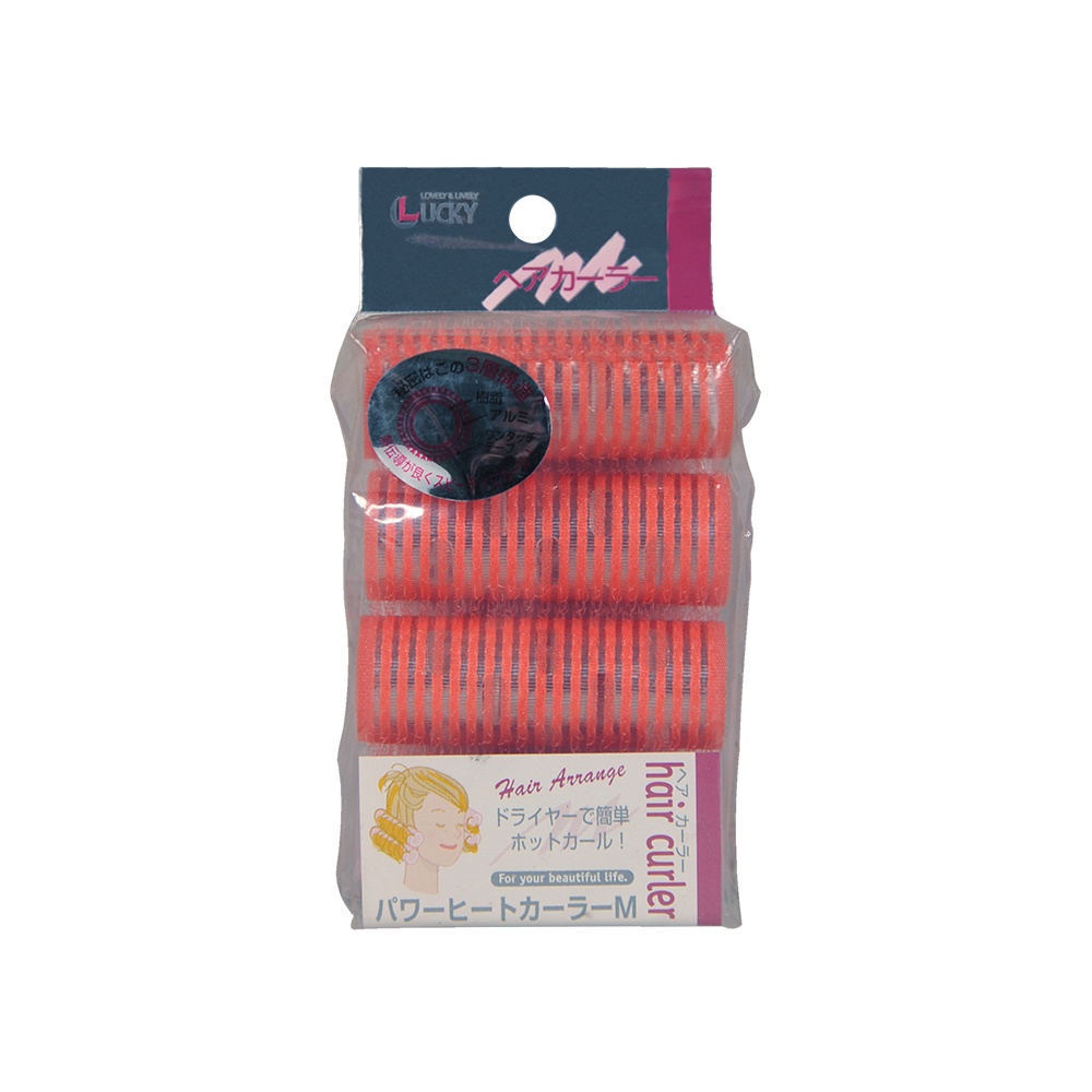 [PRODUK JEPANG] Rol Rambut/ Hair Roller/ Size M isi 4/ 014-M