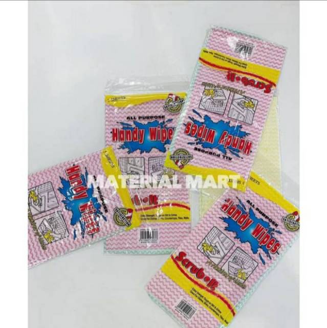 Lap Serbaguna Handy Wipes Lap Tangan  All Purpose 3 Warna Murah Meriah | Material mart