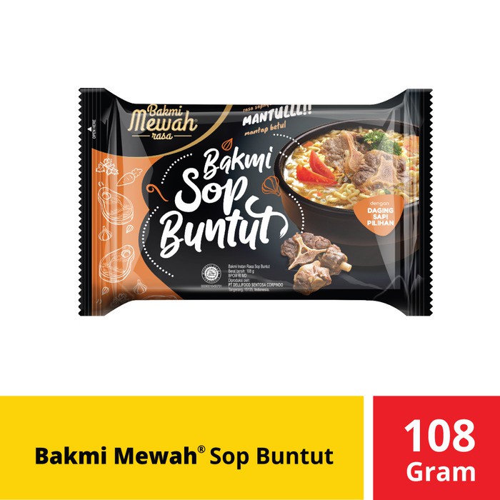 

PROMO BAKMI MEWAH SOP BUNTUT 108 GR TERMURAH