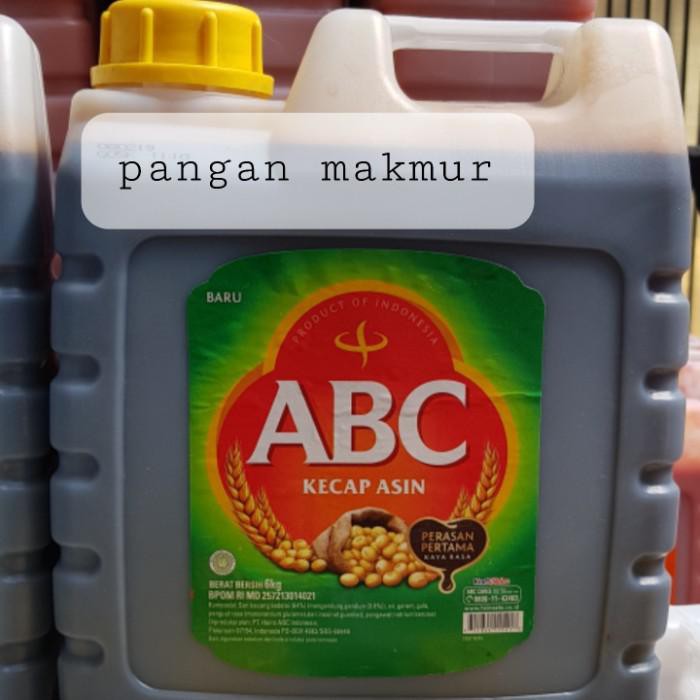 

KECAP ASIN ABC 6 KG