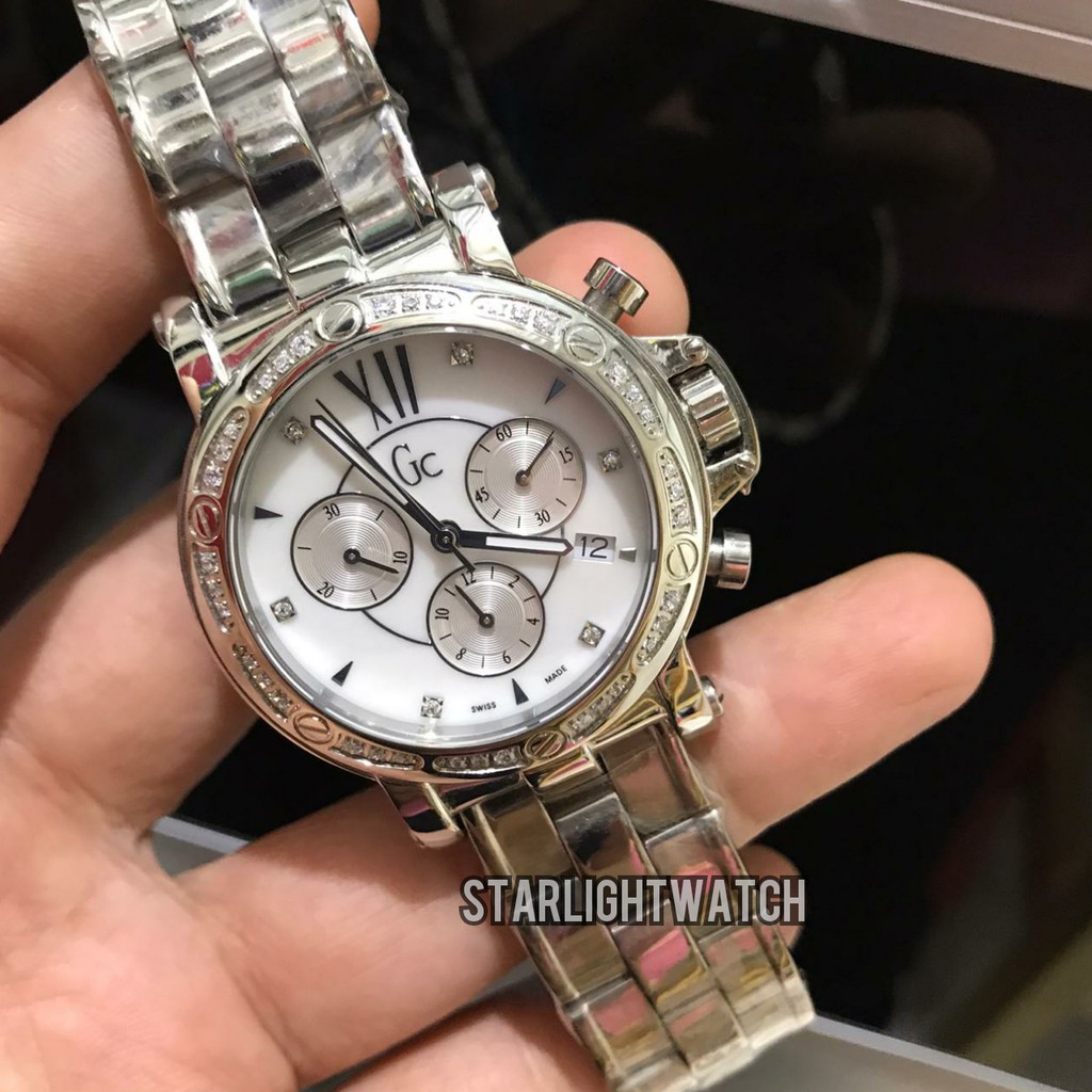 JAM TANGAN WANITA GC CHRONO RANTAI