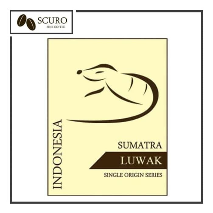 

Scuro Single Origin Luwak Arabica - 200 gram