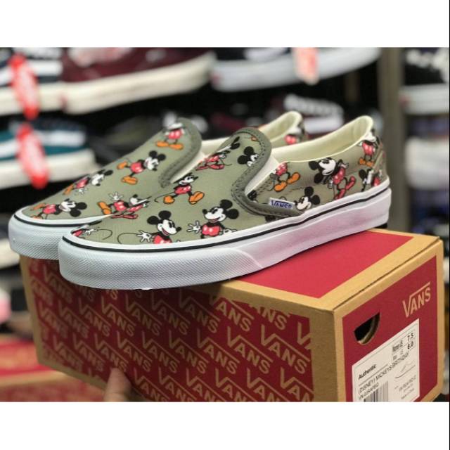 VANS SLIP ON X MICKEY MOUSE FOR WOMEN