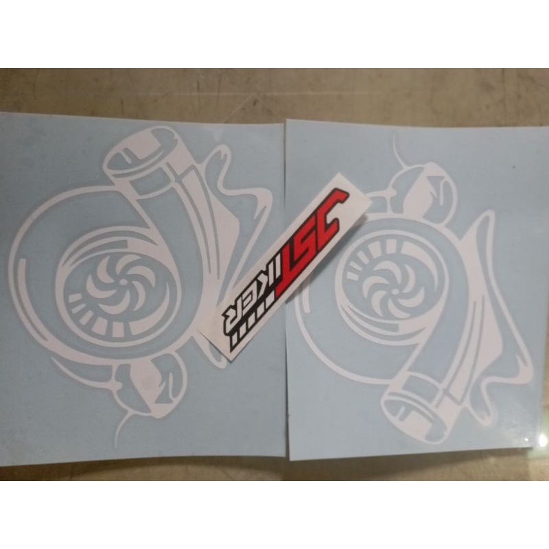 Stiker cutting keong turbo cool scoppy
