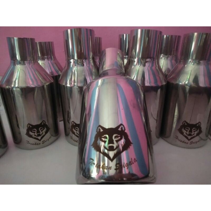 knalpot suara srigala